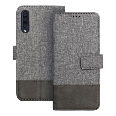 Flip case for Samsung A50 Gomma Book gray