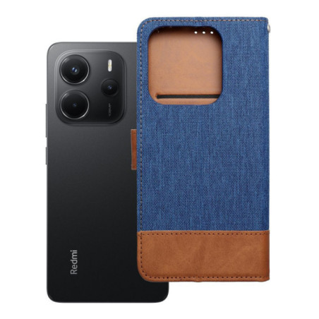 Flip case for Xiaomi Redmi NOTE 14 5G Jeans Book blue