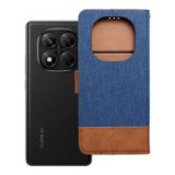 Flip case for Xiaomi Redmi NOTE 14 PRO 5G / 14 PRO PLUS 5G Jeans Book blue