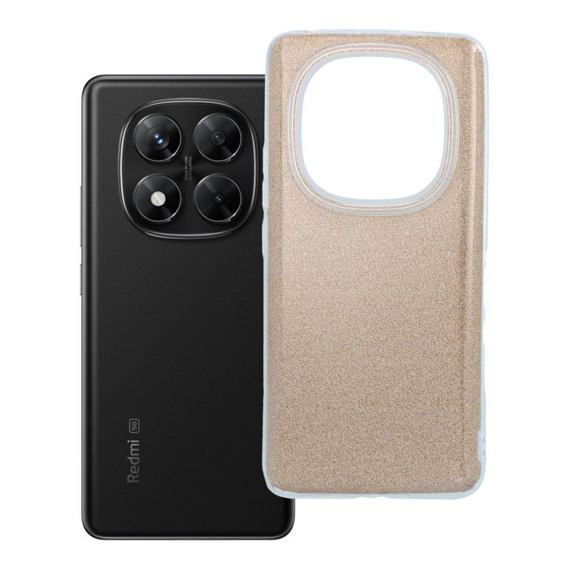 Case for Xiaomi Redmi Note 14 PRO 5G Shining gold