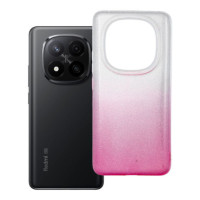 Case for Xiaomi Redmi Note 14 PRO PLUS 5G Shining transparent pink