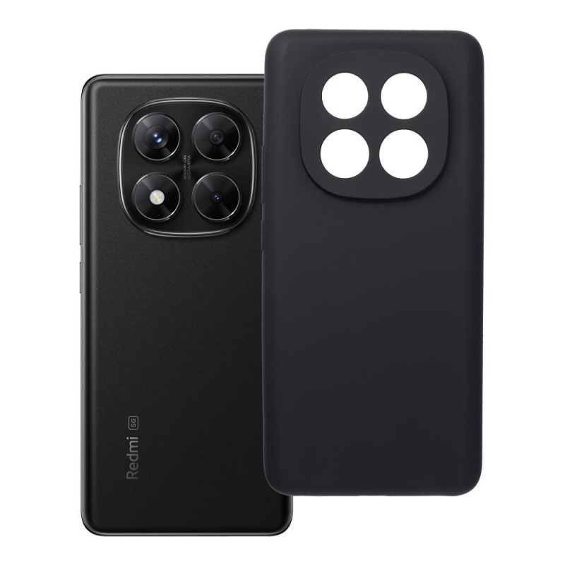 Case for Xiaomi Redmi Note 14 PRO 5G Silicone 2mm (camera protection) black Case for Xiaomi Redmi Note 14 PRO 5G Silicone 2mm (camera protection) black