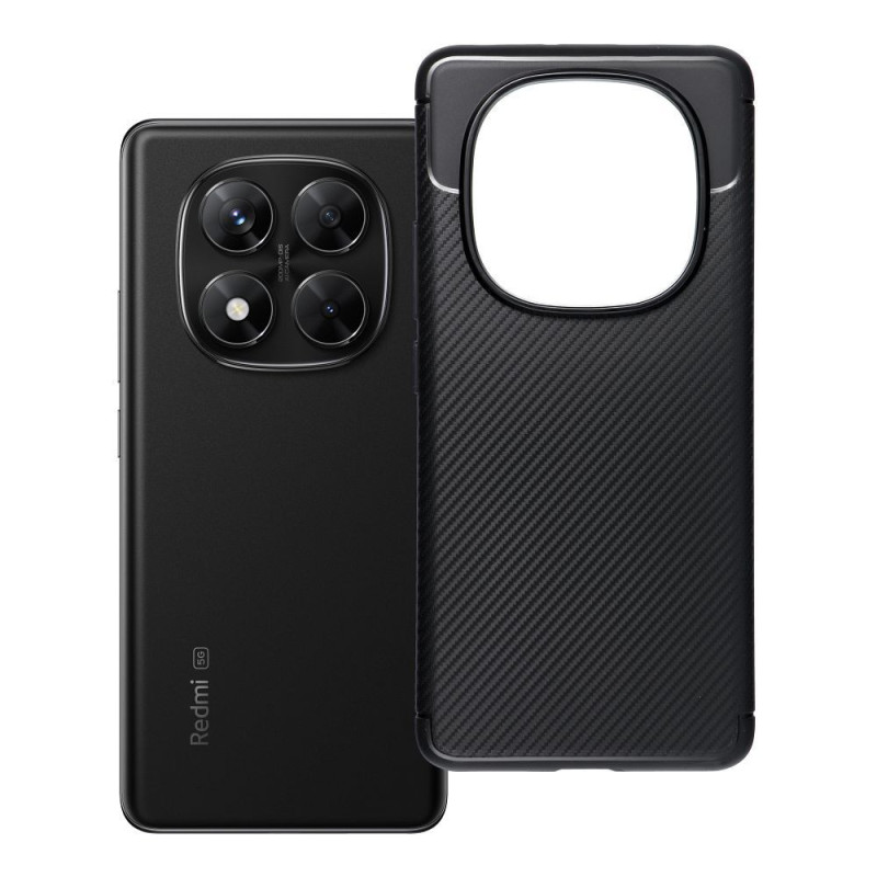 Case for Xiaomi Redmi Note 14 PRO 5G Carbon Premium black Case for Xiaomi Redmi Note 14 PRO 5G Carbon Premium black