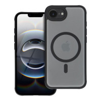 Case for iPhone 16e (SE 4 2025) / 17e Full Matte Mag Cover compatible with MagSafe black