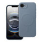 Case for iPhone 16e Silicone Mag Cover compatible with MagSafe light blue