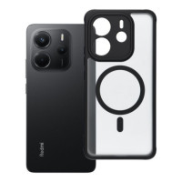 Case for Xiaomi Redmi Note 14 4G Full Matte Mag Cover compatible with MagSafe black