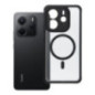 Case for Xiaomi Redmi Note 14 4G Full Matte Mag Cover compatible with MagSafe black
