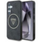 GUESS case for SAMSUNG S25 Plus GUHMS25MHG4PRTGK (Magnetic IML Metal Glitter 4G Circle Triangle) black