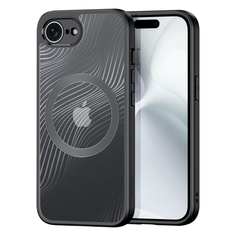 DUX DUCIS case AIMO MAG compatible with MagSafe for IPHONE 16e (SE4 2025) / 17e black