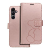 MEZZO Book case for SAMSUNG A16 5G teddy bear rose gold