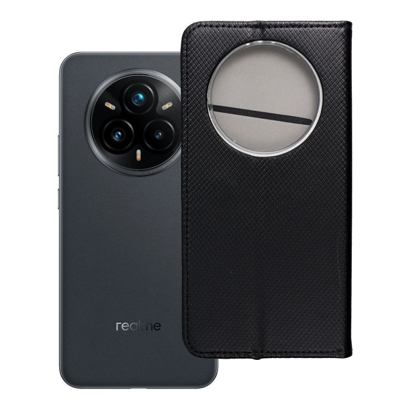 SMART CASE Book for REALME 14 PRO PLUS black