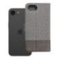 Flip case for iPhone 16e (SE 4 2025) Gomma Book gray
