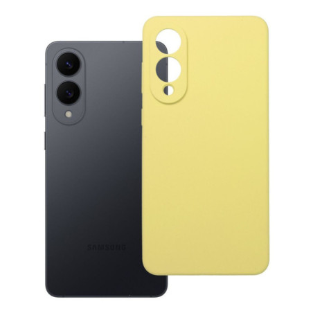 Case for Samsung S25 EDGE Silicone 2mm yellow