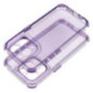 Case for iPhone 16e (SE 4 2025) / 17e Matrix Clear light violet
