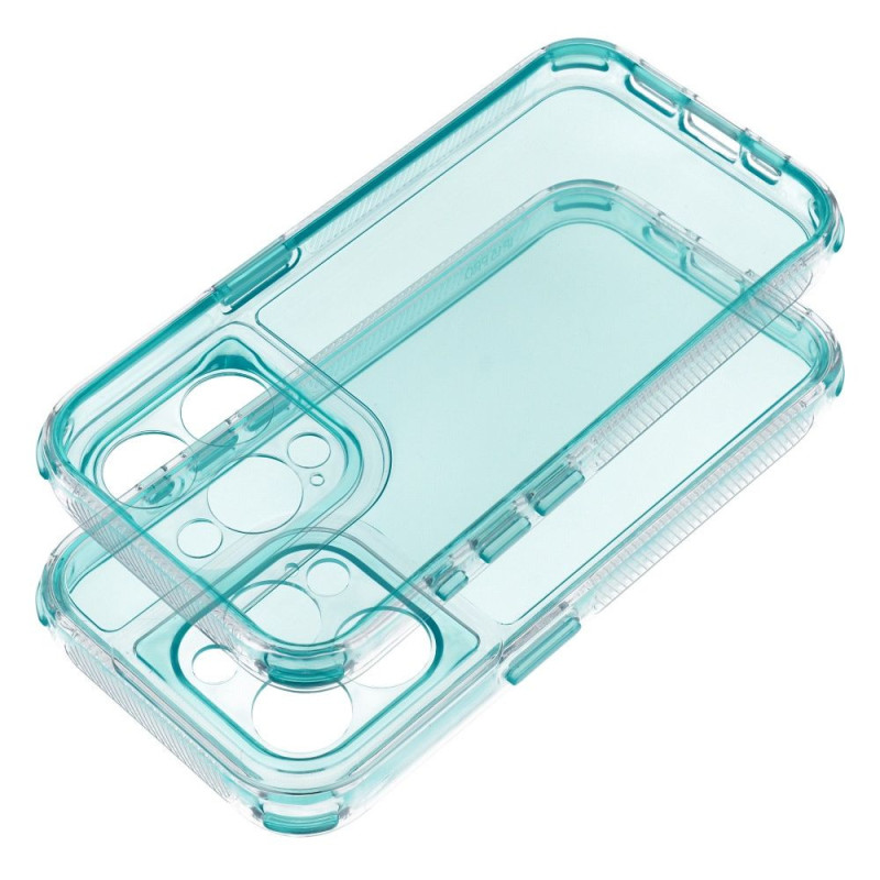 Case for iPhone 16e (SE 4 2025) / 17e Matrix Clear mint