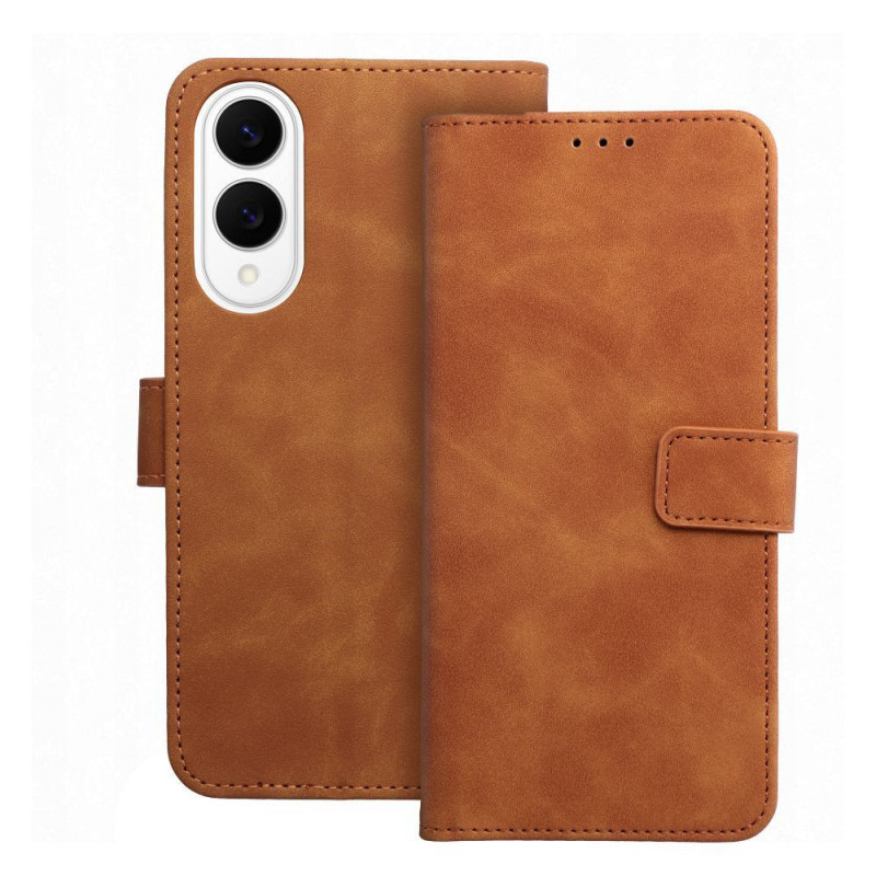 Flip case for Samsung S25 EDGE Tender Book brown