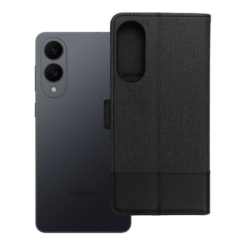 Flip case for Samsung S25 EDGE Gomma Book black
