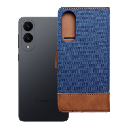 Flip case for Samsung S25 Edge Jeans Book blue