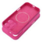 Case for iPhone 15 PRO Silicone 2mm compatible with MagSafe pink