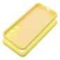 Case for Samsung S25 EDGE Silicone 2mm compatible with MagSafe yellow