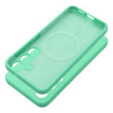 Case for Samsung S25 EDGE Silicone 2mm compatible with MagSafe mint