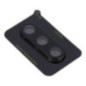 5D Full Glue Camera Tempered Glass - for Samsung Galaxy S24 FE Black