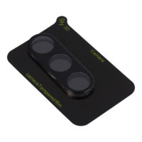 5D Full Glue Camera Tempered Glass - for Samsung Galaxy S25 Black