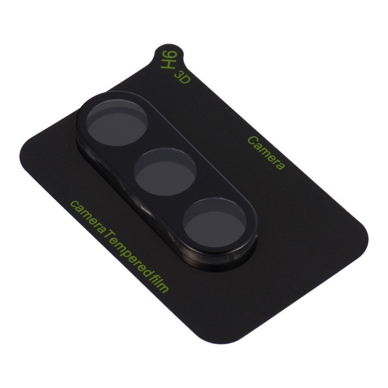 5D Full Glue Camera Tempered Glass - for Samsung Galaxy S25 Black