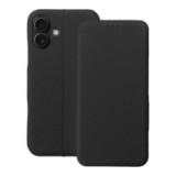 Flip case for iPhone 16 PLUS Folio Side Magnet black