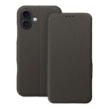 Flip case for iPhone 16 PLUS Folio Side Magnet brown