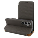 Flip case for Samsung S25 PLUS Folio Side Magnet brown