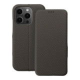 Flip case for iPhone 14 PRO Folio Side Magnet brown