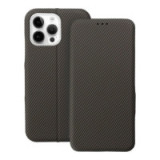 Flip case for iPhone 14 PRO MAX Folio Side Magnet brown