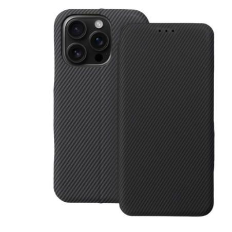 Flip case for iPhone 16 PRO Folio Side Magnet gray