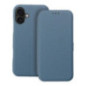 Flip case for iPhone 16 PLUS Folio Side Magnet blue