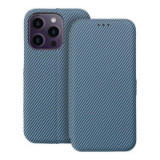 Flip case for iPhone 14 PRO Folio Side Magnet blue