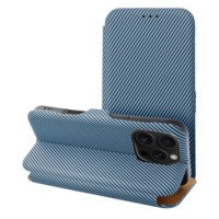 Flip case for iPhone 14 PRO MAX Folio Side Magnet blue