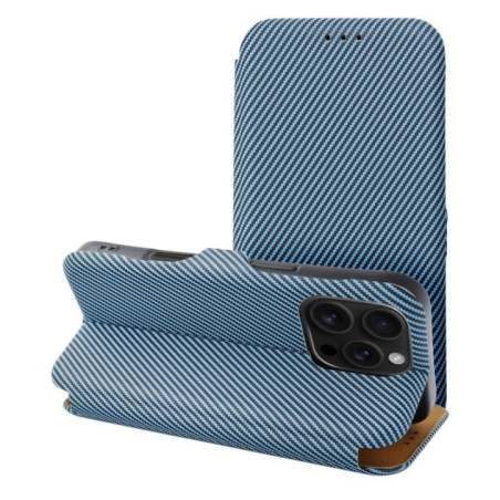 Flip case for iPhone 14 PRO MAX Folio Side Magnet blue