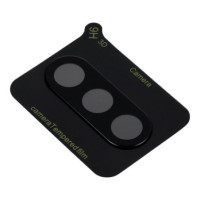 5D Full Glue Camera Tempered Glass - for Samsung Galaxy A56 Black