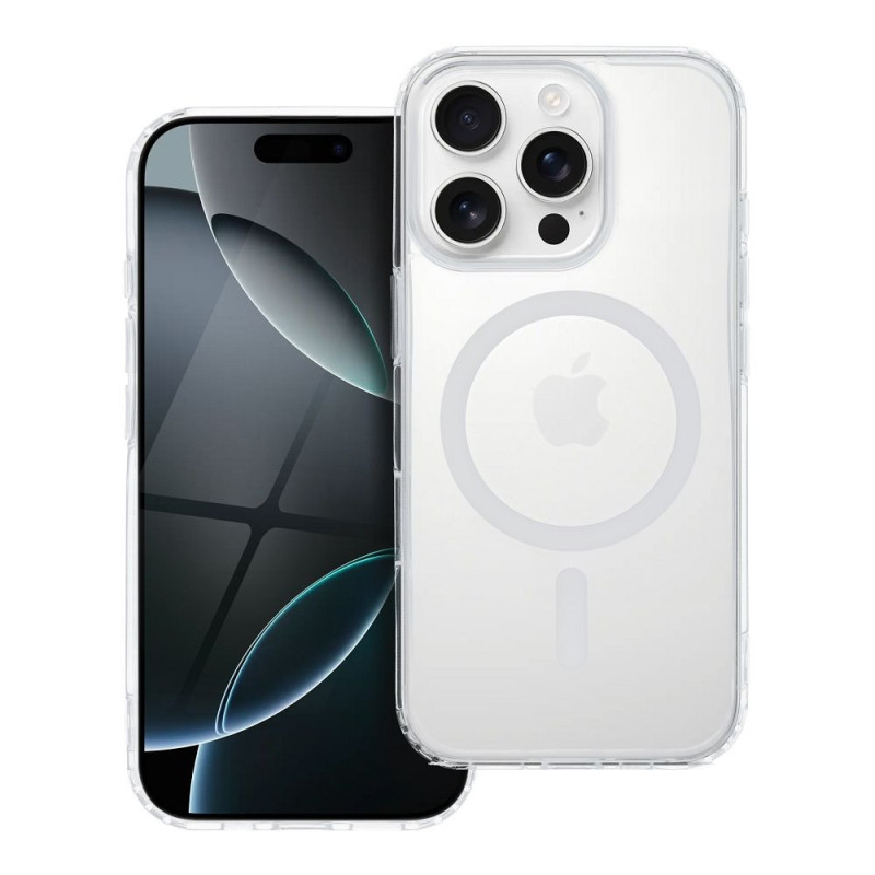 Case for iPhone 15 PRO Drop Glue Colorful Ring Mag Cover compatible with MagSafe white Case for iPhone 15 PRO Drop Glue Colorful Ring Mag Cover compatible with MagSafe white