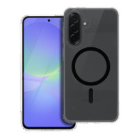 Case for Samsung A36 Drop Glue Colorful Ring Mag Cover compatible with MagSafe black