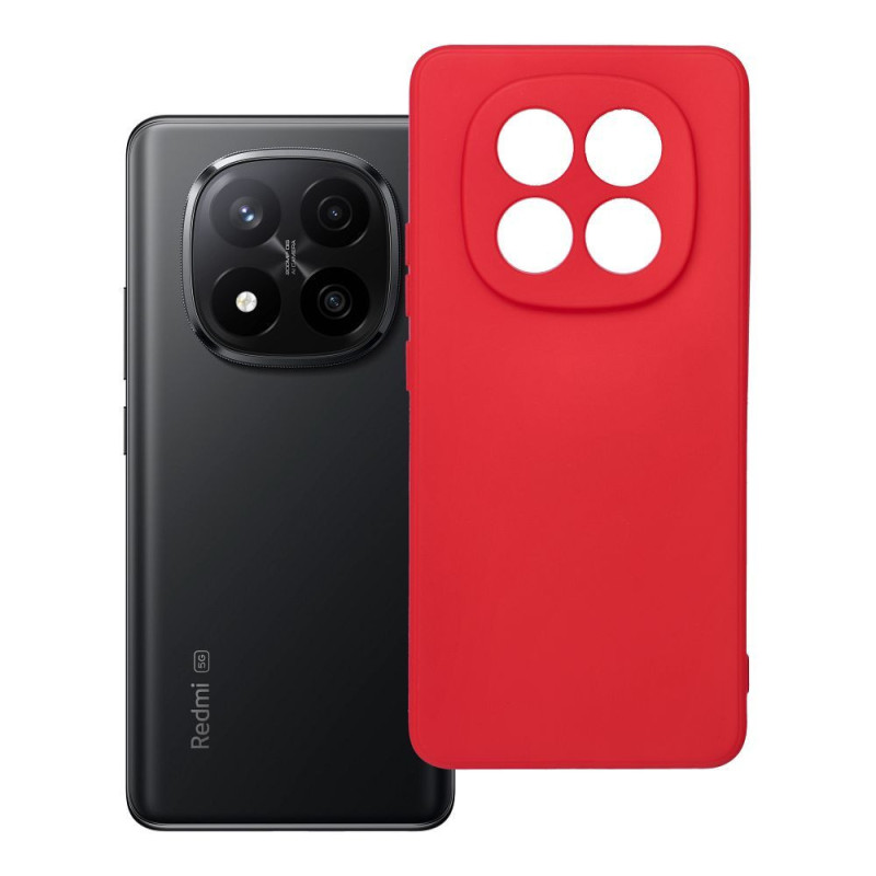 Case for Xiaomi Redmi Note 14 PRO PLUS 5G Soft red