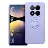 Case for Xiaomi Redmi Note 14 PRO PLUS 5G Silicone Ring purple
