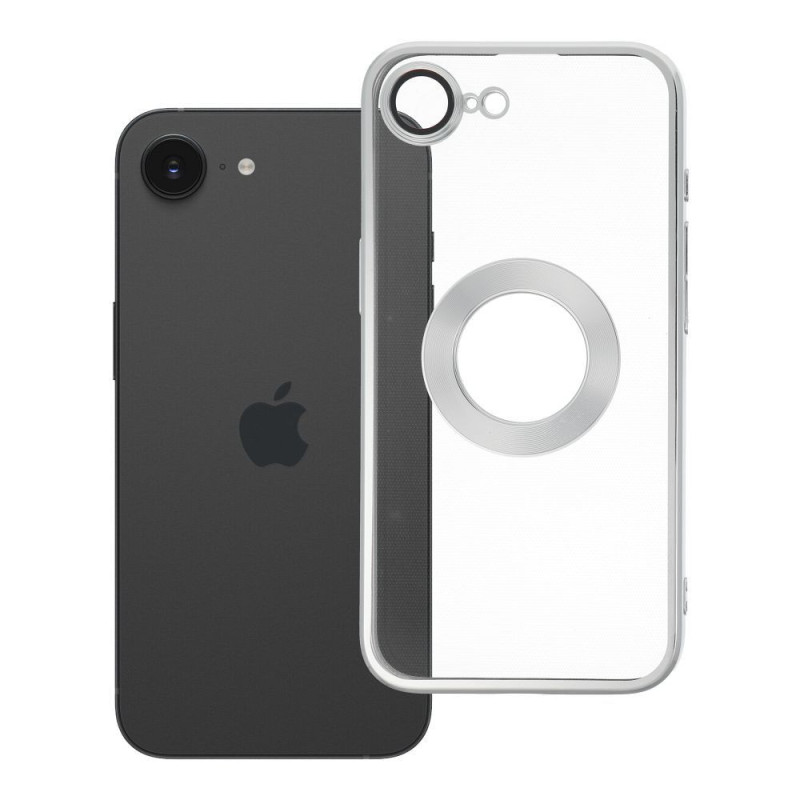 Case for iPhone 16e (SE 4 2025) / 17e Glam silver