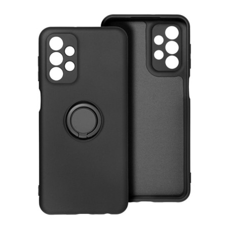 Case for Samsung S25 EDGE Silicone Ring black