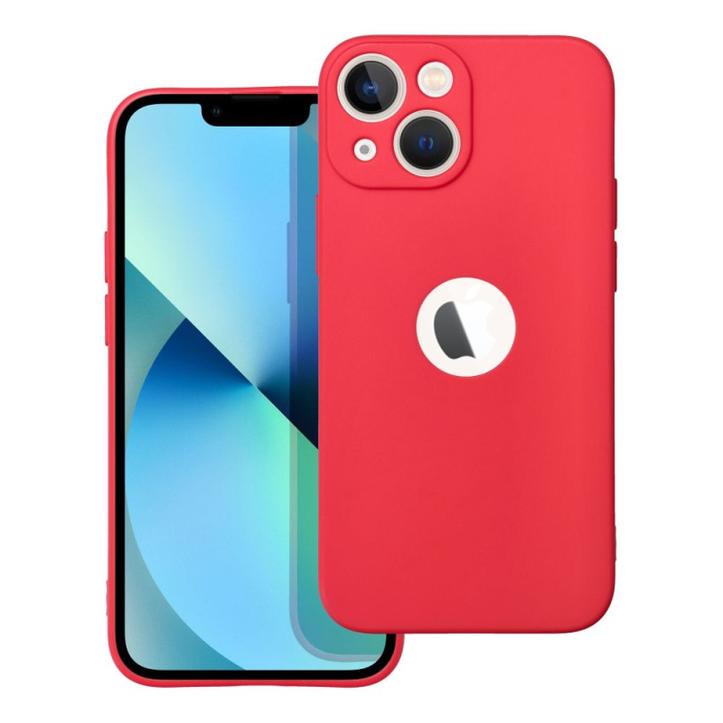 Case for iPhone 13 MINI Soft red