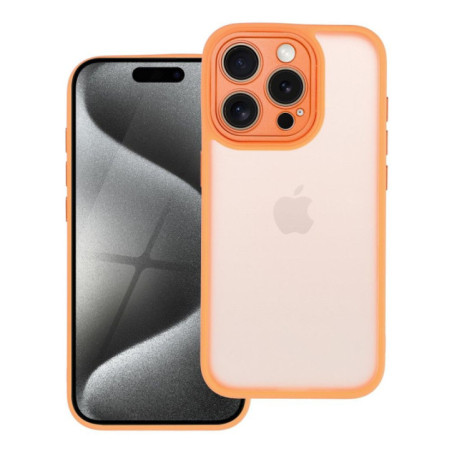 Case for iPhone 15 PRO Variete apricot crush
