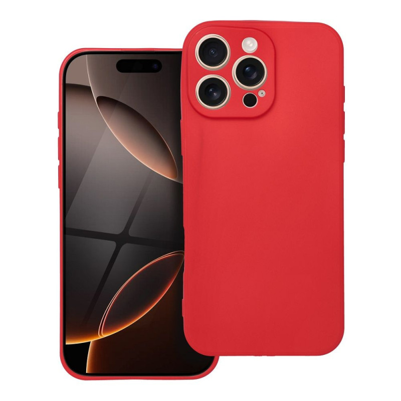 Case for iPhone 16 PRO MAX Soft red