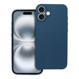 Case for iPhone 16 PLUS Soft dark blue