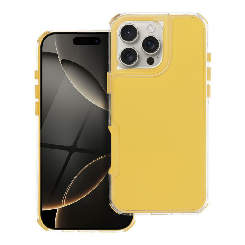 Case for iPhone 16 PRO MAX Matrix yellow